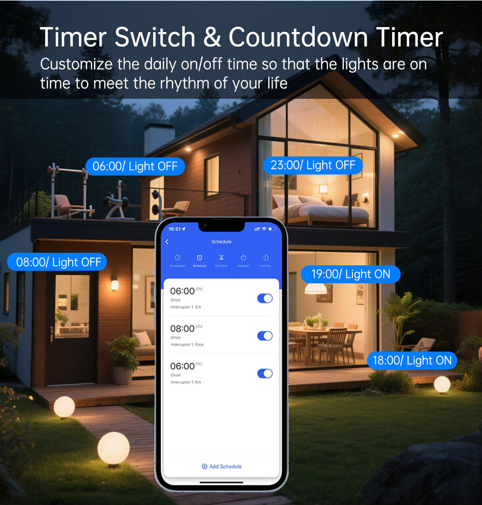 1 2 3 4 Gang WiFi RF 433mhz To - Smart Light Switch ulasan dan harga