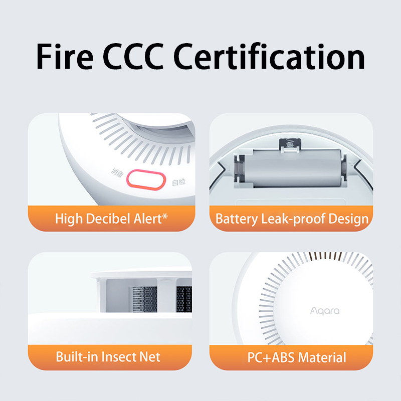 New Aqara Smoke Detector Zigbe - Smart Home Yeelight ulasan dan harga