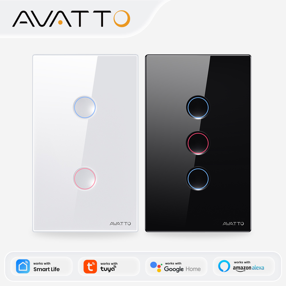 AVATTO 1/2/3/4 Gang ZigBee Sma - Smart Light Switch ulasan dan harga