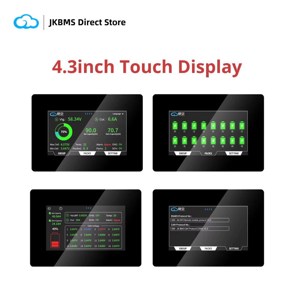 JIKONG V19 Display JKBMS 3.2 I - Smart Energy Monitor ulasan dan harga