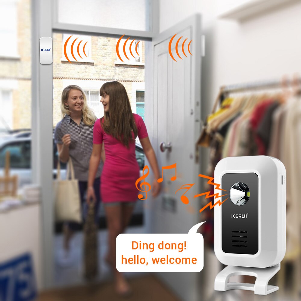 KERUI M7 Welcome Motion Sensor - Door Window Sensor ulasan dan harga