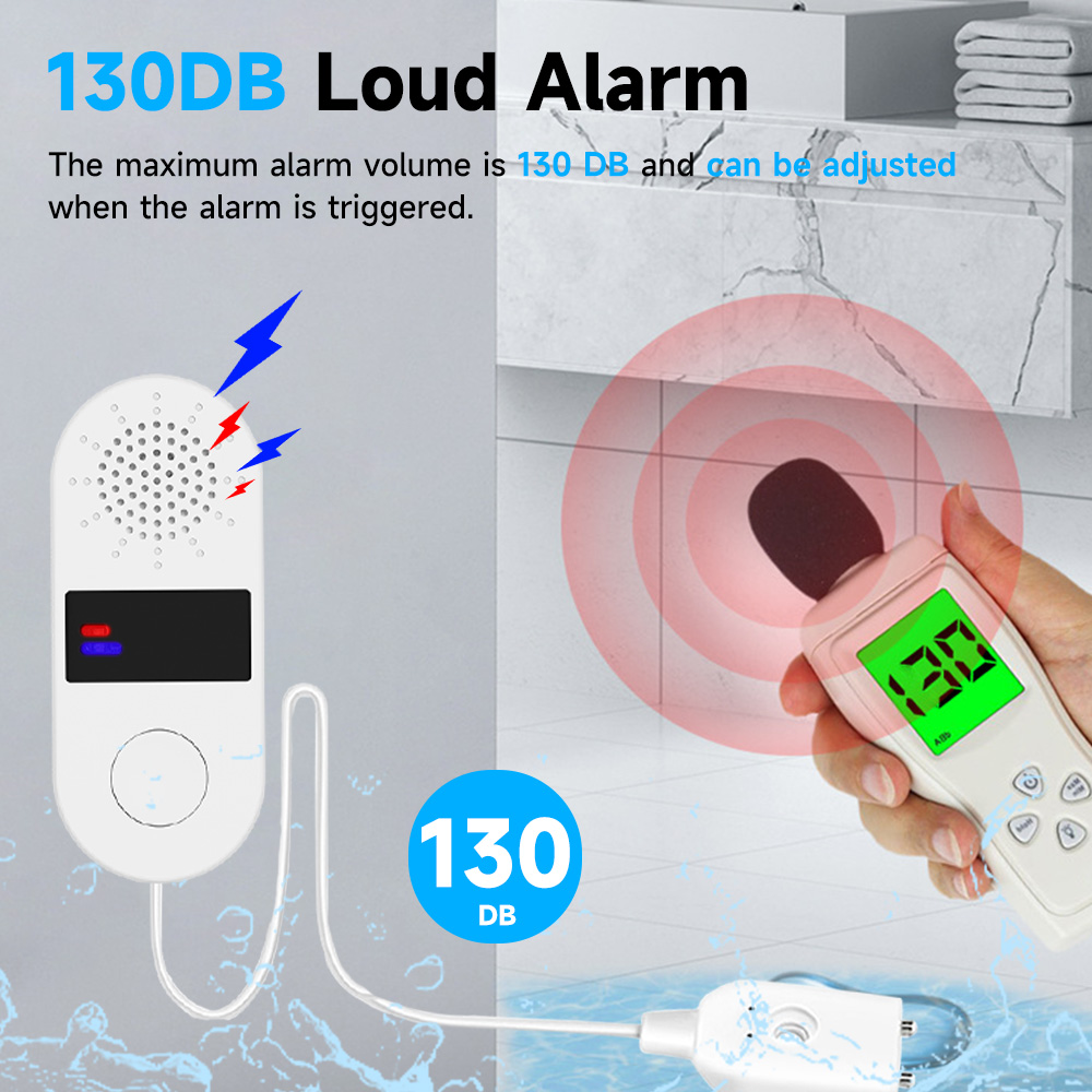 Tuya Wifi Water Leak Detector  - Wifi Water Leak Detector ulasan dan harga