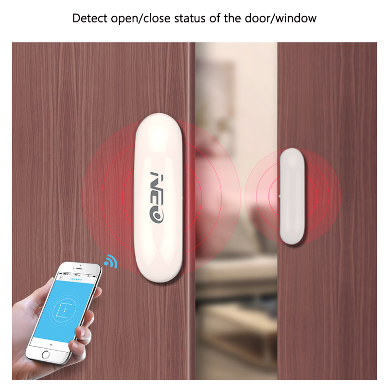 Intelligent Wireless Door Magn - Door Window Sensor ulasan dan harga