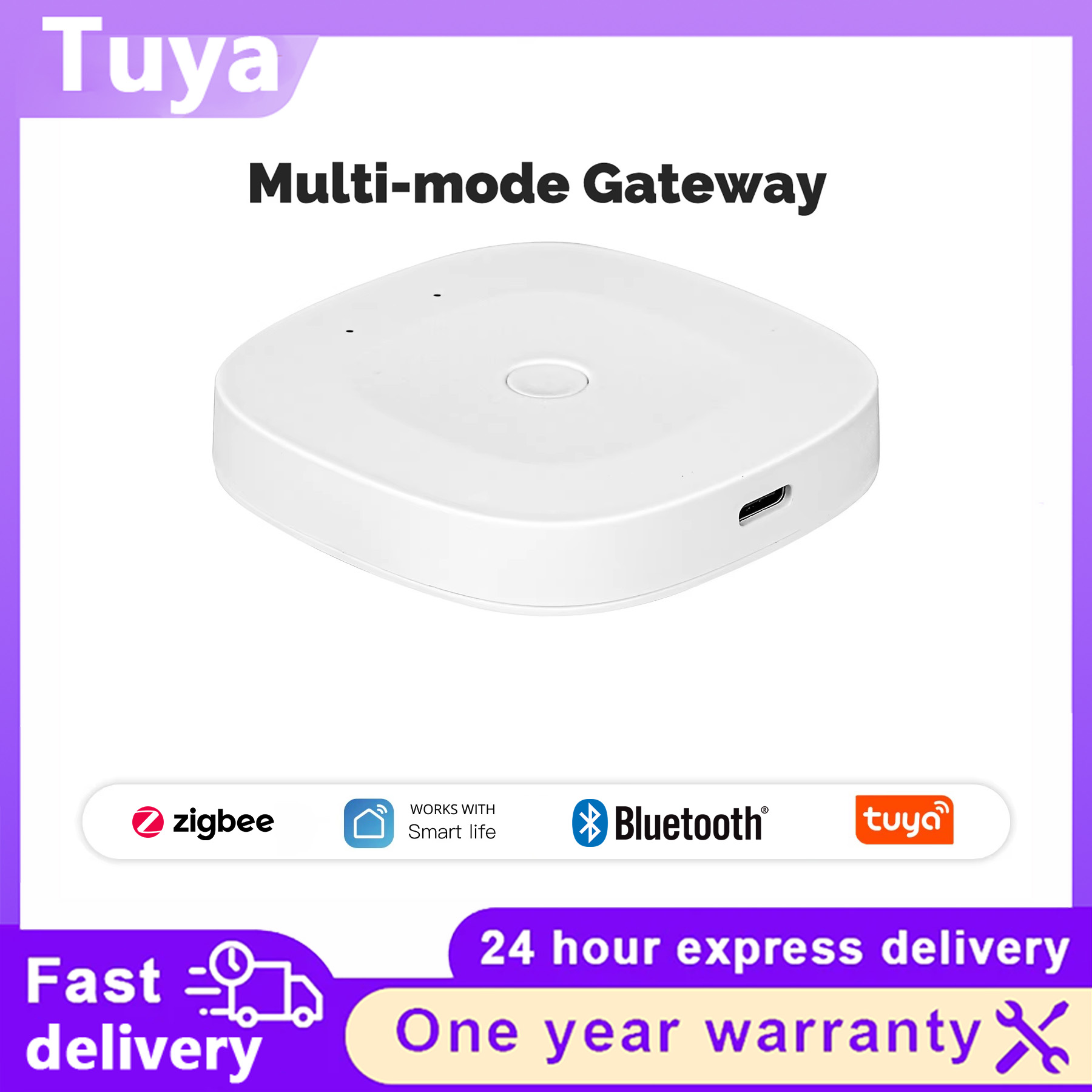 Multi‑Mode Smart Gateway Tuya  - Smart Home Hub Device ulasan dan harga