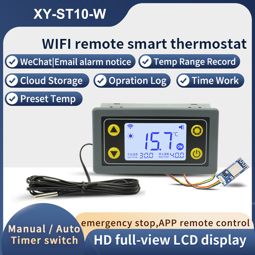 ST10-W/SA10-W/SA30-W/ST30-W DC - Wifi Thermostat ulasan dan harga