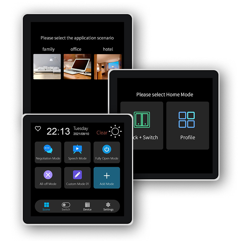 FUERS 4 Inch Touch Screen Mult - Smart Home Dashboard ulasan dan harga