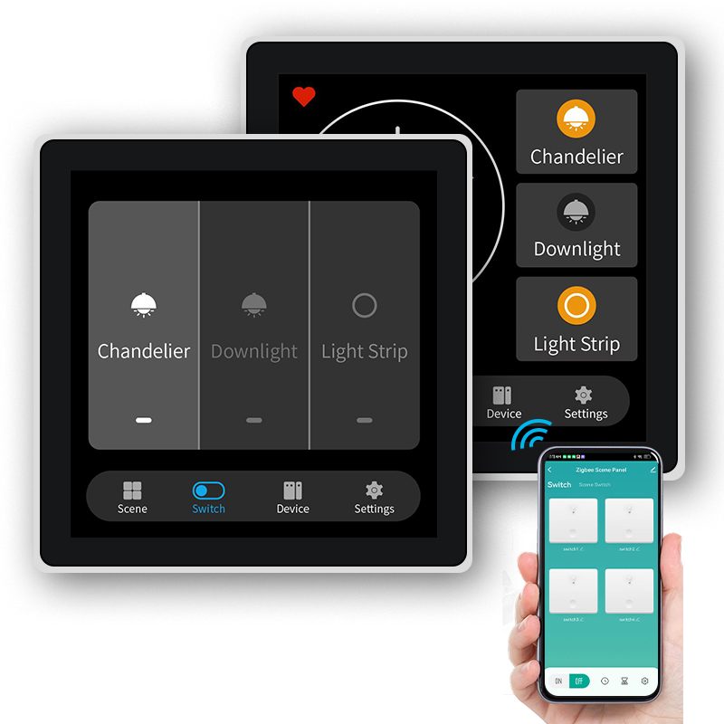 FUERS 4 Inch Touch Screen Mult - Smart Home Dashboard ulasan dan harga