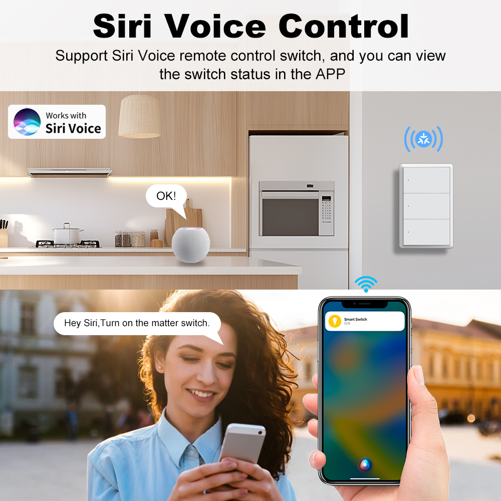 MANHOT Homekit WiFi Smart Swit - Smart Light Switch ulasan dan harga