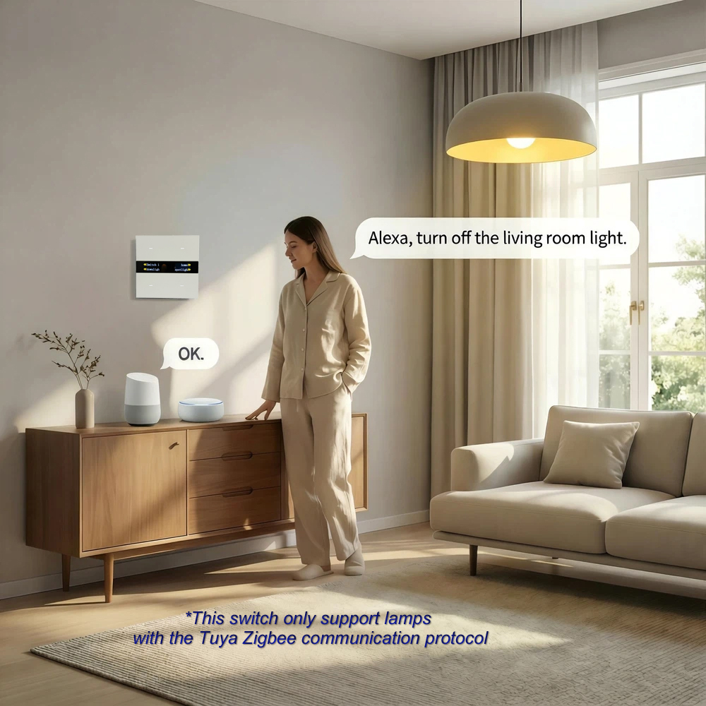M8 Pro Zigbee Smart Switch Pan - Smart Home Hotel ulasan dan harga