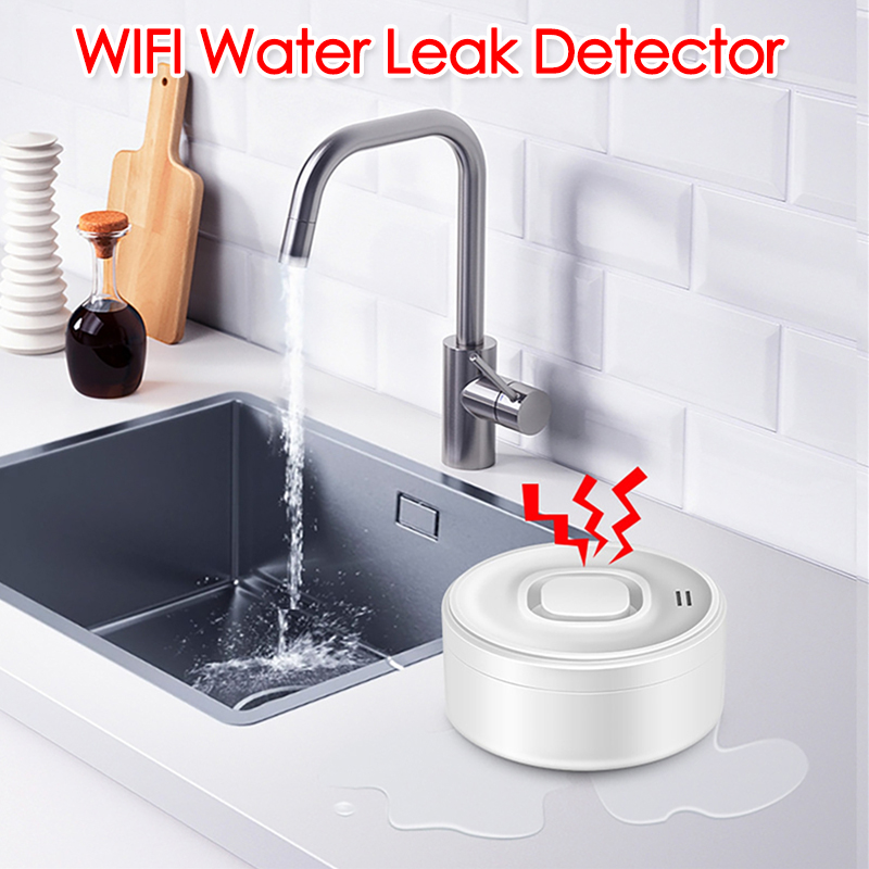 Smart WIFI Water Leak Detector - Wifi Water Leak Detector ulasan dan harga