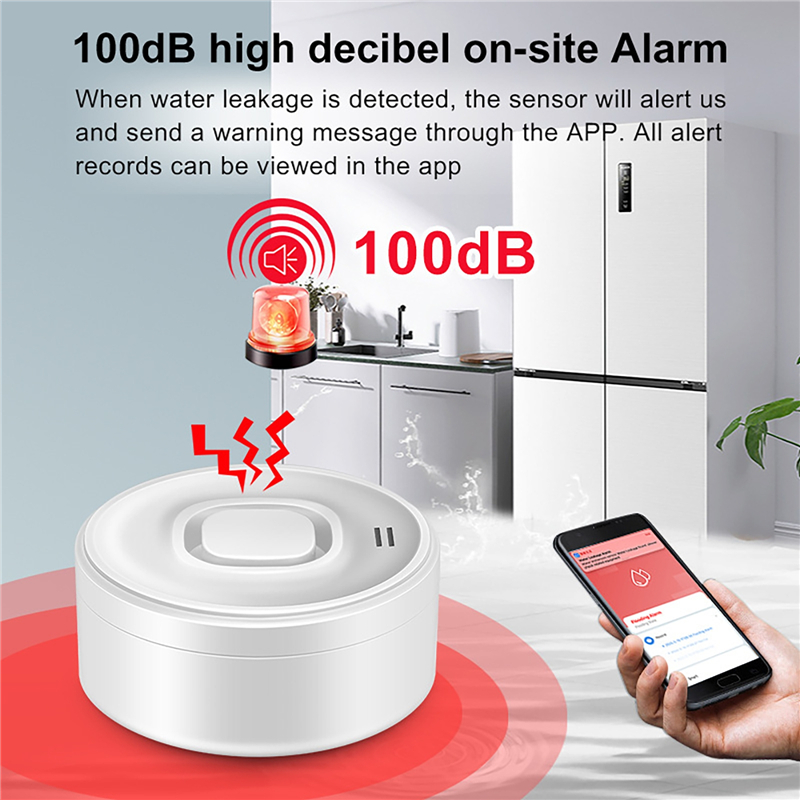 Smart WIFI Water Leak Detector - Wifi Water Leak Detector ulasan dan harga