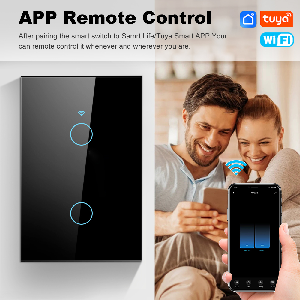 Smart Life Wifi+Bluetooth Touc - Smart Home Dashboard ulasan dan harga