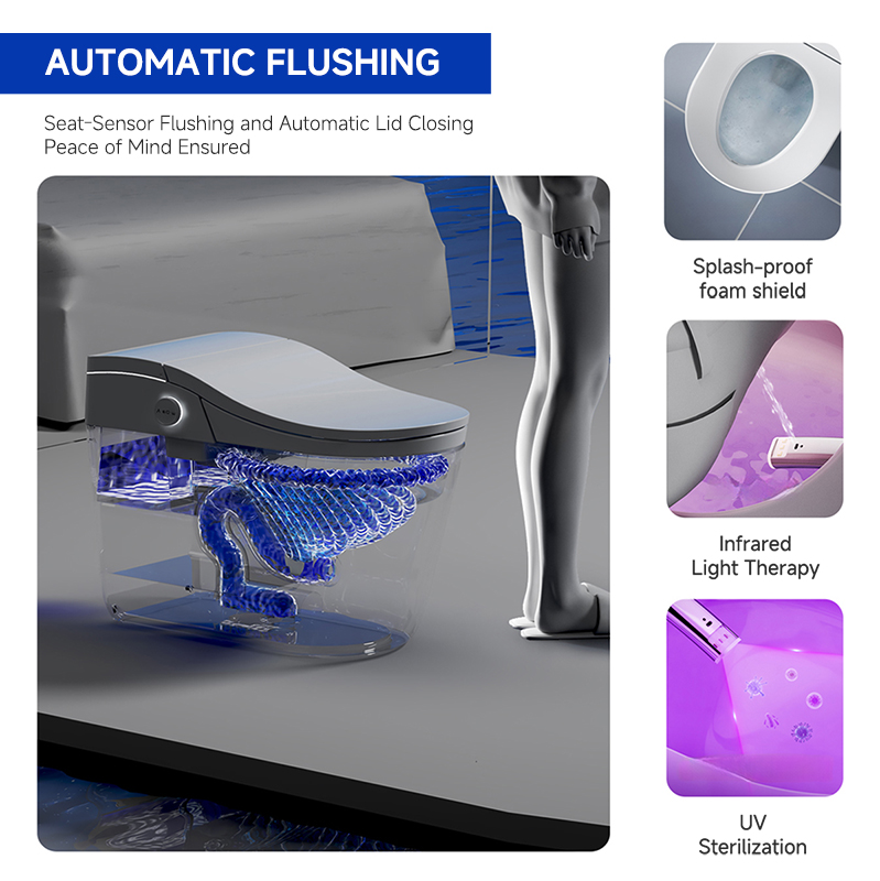 Luxury Square Smart Toilet Aut - Smart Home Hotel ulasan dan harga