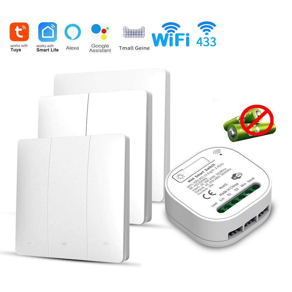 Tuya WiFi Smart Self-Powered L - Smart Home Web ulasan dan harga