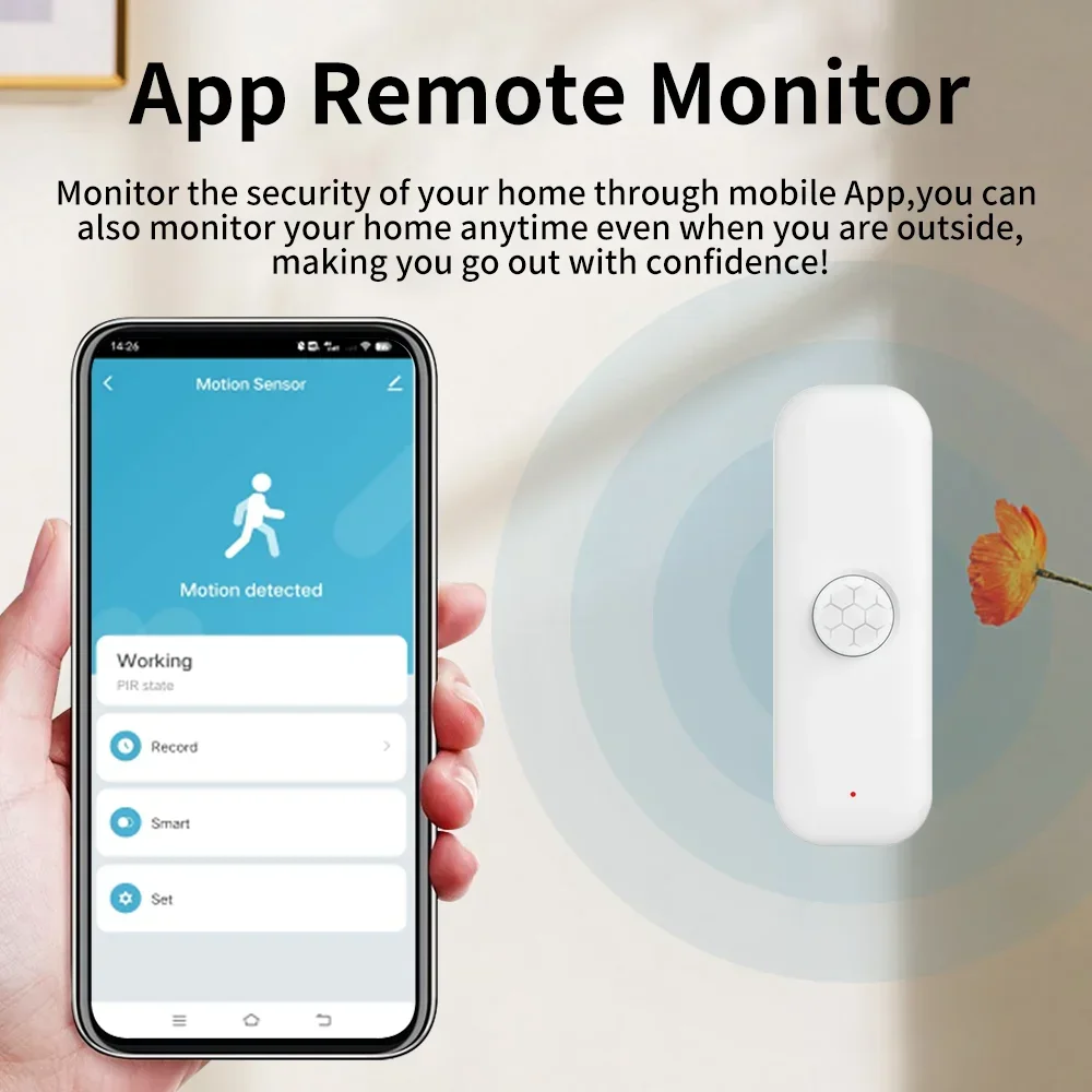 Tuya WiFI Motion Sensor PIR Sm - Smart Home Assistant ulasan dan harga