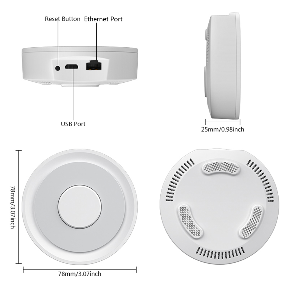Tuya ZigBee Smart Gateway Home - Smart Home Dashboard ulasan dan harga