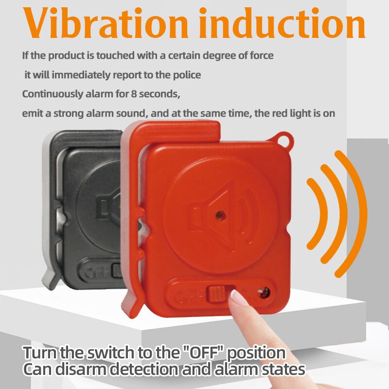 KERUI Wireless Vibration Alarm - Door Window Sensor ulasan dan harga