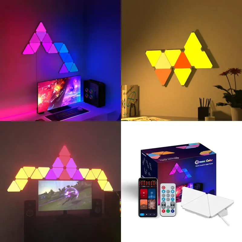 Banqcn Triangle LED Gaming Set - Smart Home Assistant ulasan dan harga