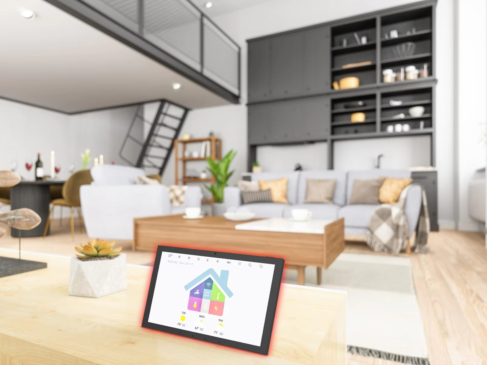 10.1 15.6 Inch Manual Android  - Smart Home Hotel ulasan dan harga